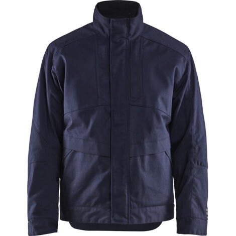 Giacca da lavoro invernale ignifuga 4784 - Navy XXL