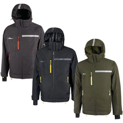 Giacca da lavoro invernale impermeabile WINK - Grigio S