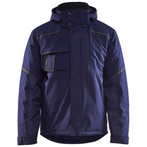 Giacca da lavoro invernale stretch 2D 4881 - Blu navy XXL