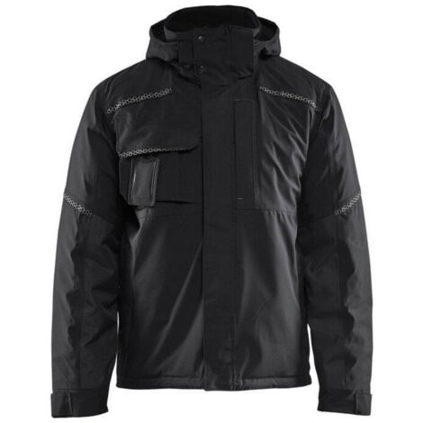 Giacca da lavoro invernale stretch 2D 4881 - Nero XXXL