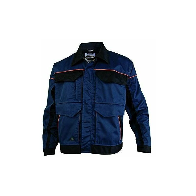 Image of Deltaplus Giacca Panoply M2-Corporate Mcves Taglia Xxxl Blu Navy-Nero