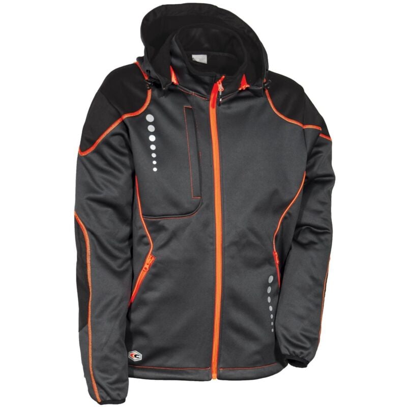 Image of Giacca da Lavoro in Softshell Cofra Jacuzia Grigia Grigio s