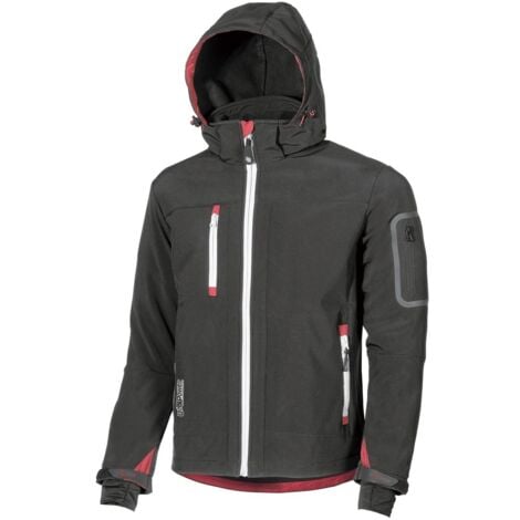 U-POWER Da Lavoro Softshell U Power Metropolis Nera L