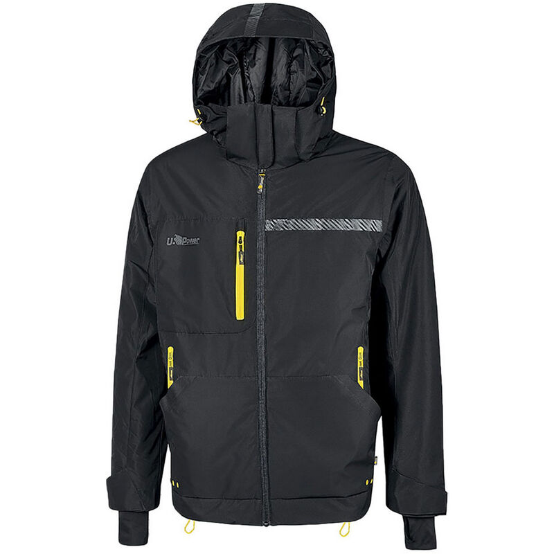 Image of U-power - giacca da lavoro 'wink' taglia xl - black carbon