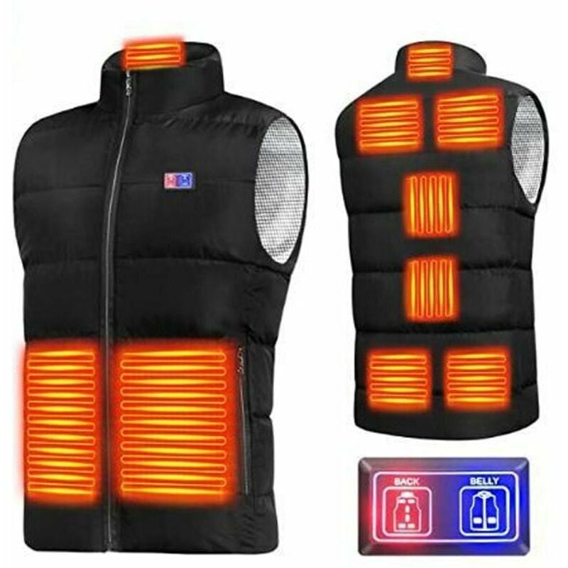 Thsinde - Giacca da riscaldamento maschile donna