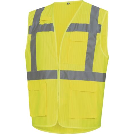 Giacca di sicurezza 7119 Gr. XXL giallo fluo EN ISO 13688/EN ISO 20471/EN 1149