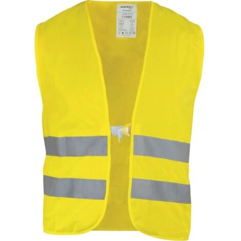 Giacca di sicurezza giallo fluorescente universale EN 20471 Classe 2