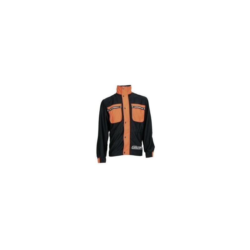 Image of Giacca forestale Carlton colore arancio e nero taglia 50 - m