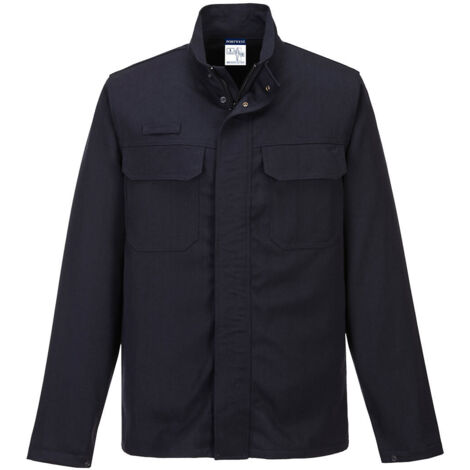 Giacca Fr Metallo Fuso Colore: Blu Navy Taglia S - Portwest
