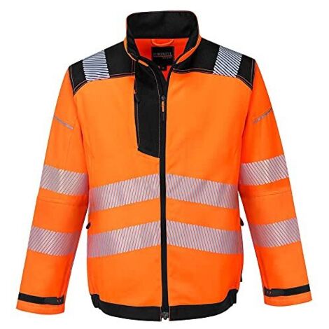 Giacca Hv Pw3 Colore: Arancione/nero Taglia XXL - Portwest