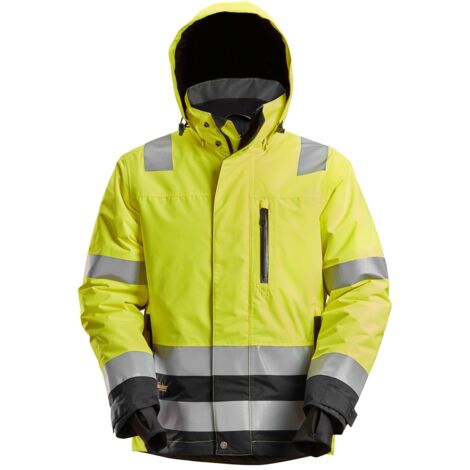 GIACCA IMPERMEABILE HV CL3 ALTA VISIBILITÀ TG.L GIALLO