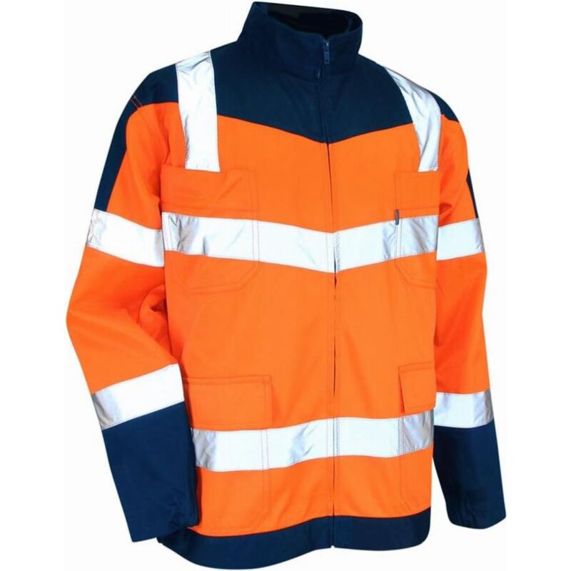 Image of Giacca LMA t.urgence blu/arancio fluo t.xxl - 2115 blu/arancio fluo T.6