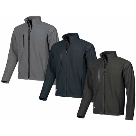 U-Power Workwear Quick, giacca da lavoro impermeabile, antivento e  confortevole, giacca elasticizzata Soft Shell, giacca a maniche lunghe, zip  intera, con cappuccio (BLACK CARBON - S) : : Moda