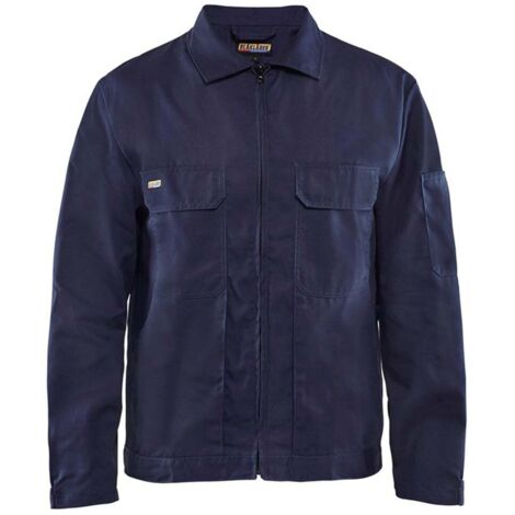 Giacca industriale con due tasche 4720 - Blu navy L