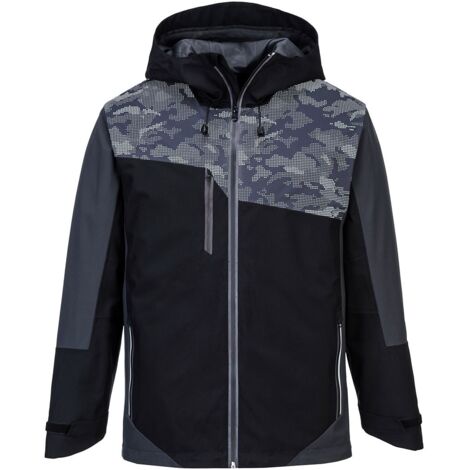 Giacca riflettente Portwest X3 | NEUTRO (SENZA PERSONALIZZAZIONE) - L - NeroGrigio