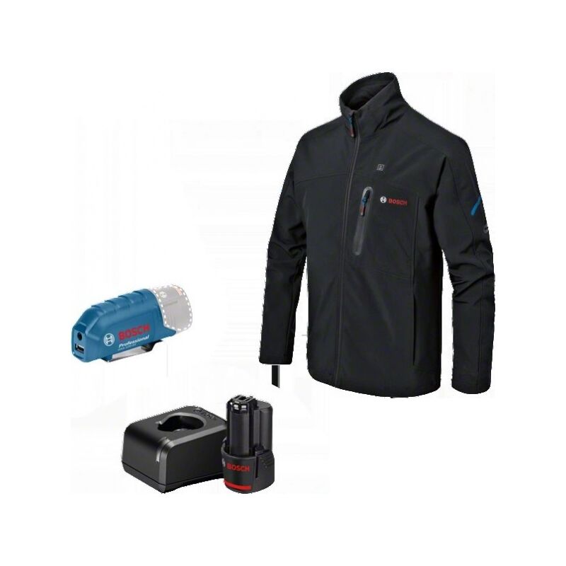 Bosch - ghj 12+18V xa Kit Giacca termica a batteria - s