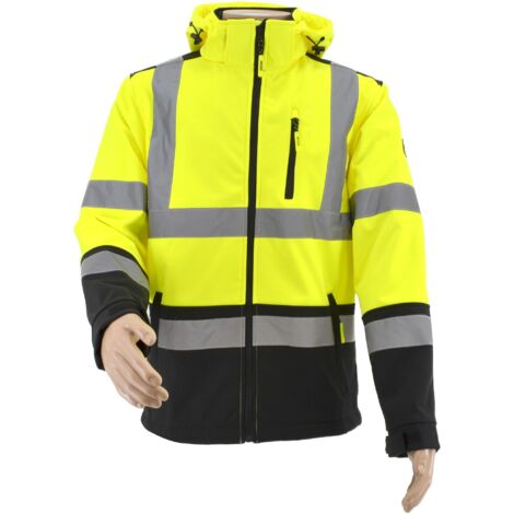 GIACCA SOFTSHELL AWTOOLS T3 RIFLETTENTE M