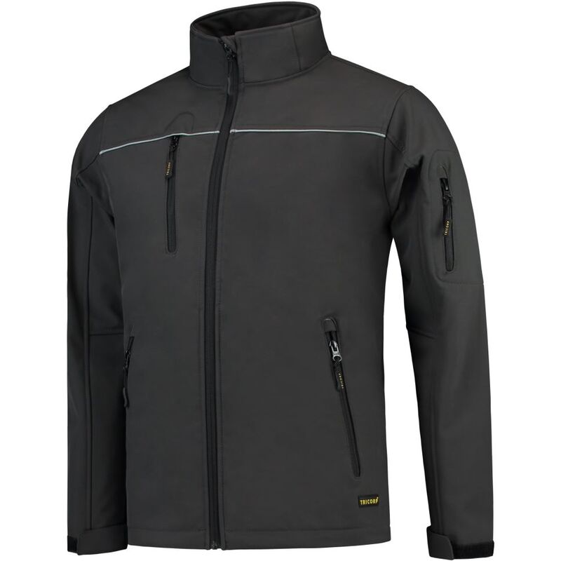 Giacca softshell Eccellente Darkgrey Gr. S