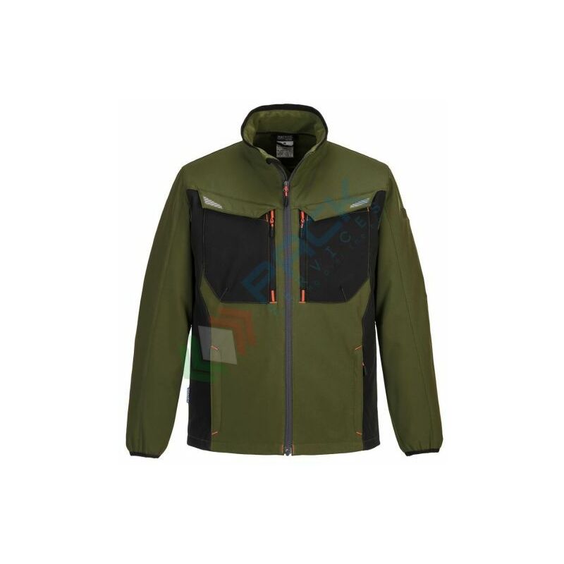 Giacca da lavoro Softshell (WX3) - Verde