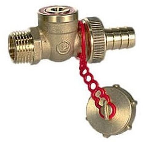 Giacomini KFE-Kugelhahn 1/2'' mit Schlauchtülle/Standard