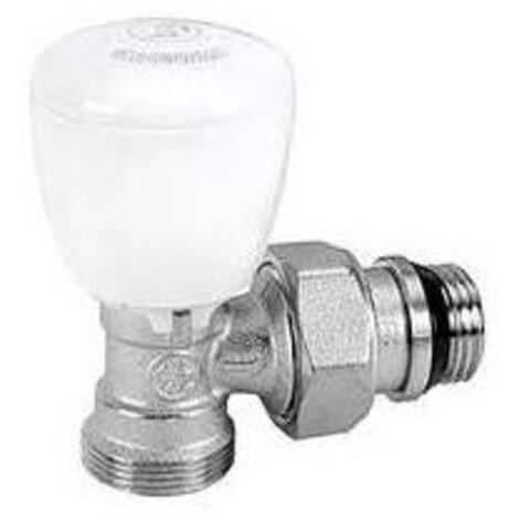 Giacomini – Robinet équerre thermostatisable 12x17 – Tête thermostatique – Laiton pour chauffage central – R431X032