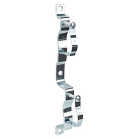 Giacomini – Support collecteur 3/4' en métal – Isolation acoustique – Compatible collecteurs R580C/R585C – Entraxe 110 mm