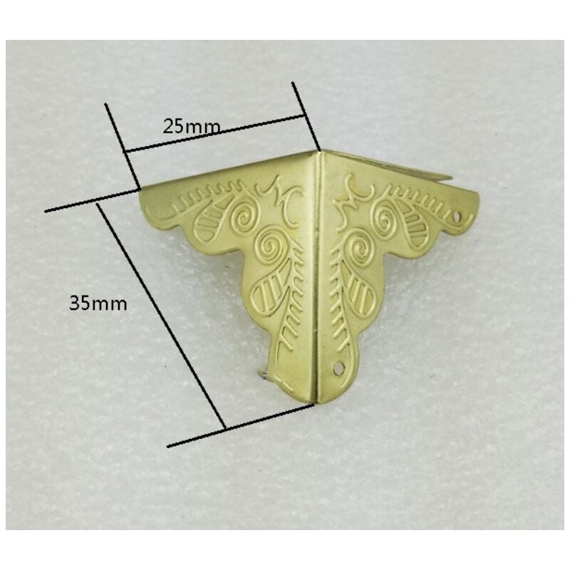 Giallo-10 angoli per mobili, design antico