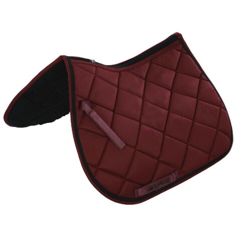 Selle d'obstacle anglaise matelassée suprême en polyester avec rembourrage intérieur  Supreme