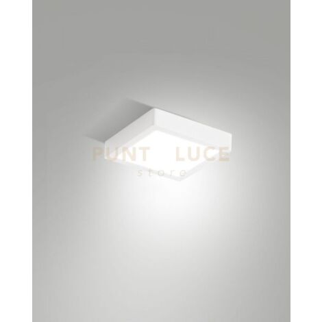 GIAN PLAFONIERA ESTERNO BIANCO LED 18W 3000K 2295LM 18CM IP54