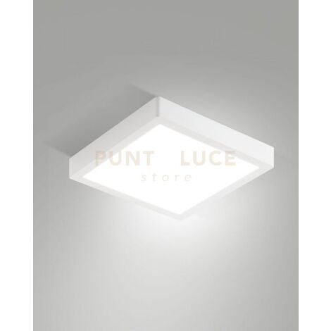GIAN PLAFONIERA ESTERNO BIANCO LED 24W 3000K 3060LM 24CM IP54