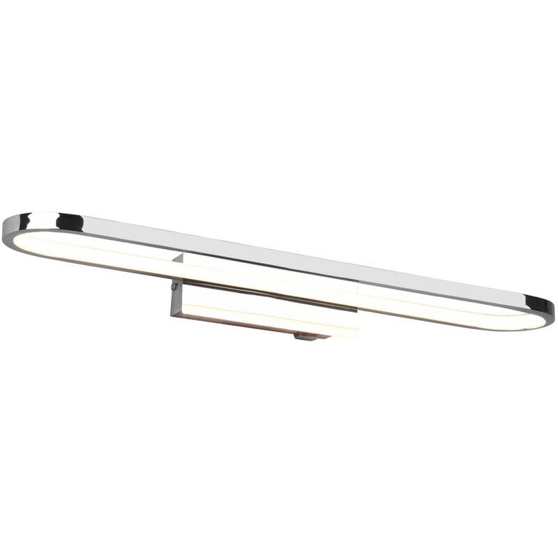 Gianni H2O Applique Led Chrome Avec Interrupteur Ip44 l. 60Cm