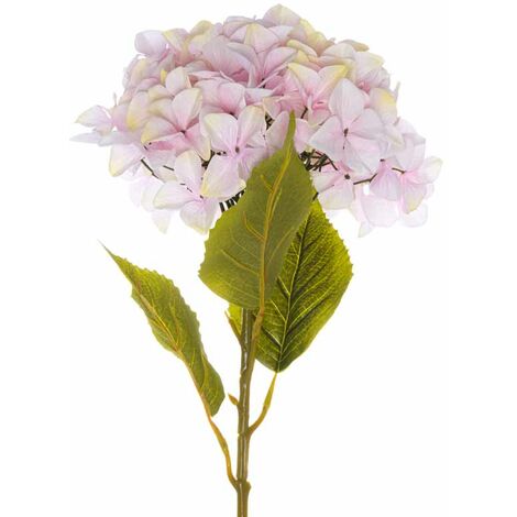 Giant Hydrangea Artificial Flower - Plastic - L36 x W36 x H115 cm - Pink