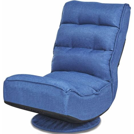 Chaise de sol japonaise Pliant Réglable Lazy Sofa Chair Sol Gaming Canapé  Chaise Rembourré Chaise Chaise Fauteuil Fauteuil Souple Fauteuil Inclinable  Avec Support du Dos Ns2