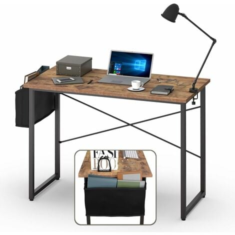 Scrivania da ufficio a forma di L, girevole a 360 gradi, regolabile, per  computer, ufficio, ufficio, scrivania grande, tavolo da studio per computer  portatile, colore: bianco : : Casa e cucina