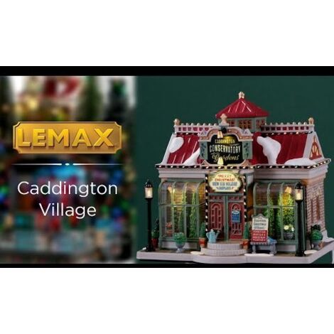 Giardini del Conservatorio di Caddington, edificio luminoso per villaggio di Natale in Porcellana