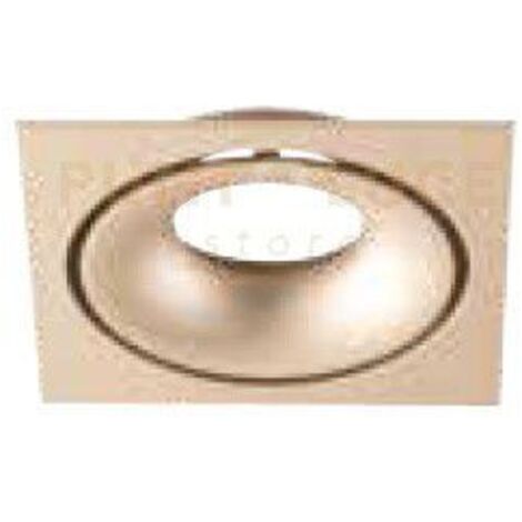GIBO' FARETTO GU10  IP20 DA INCASSO ORO 10X10CM