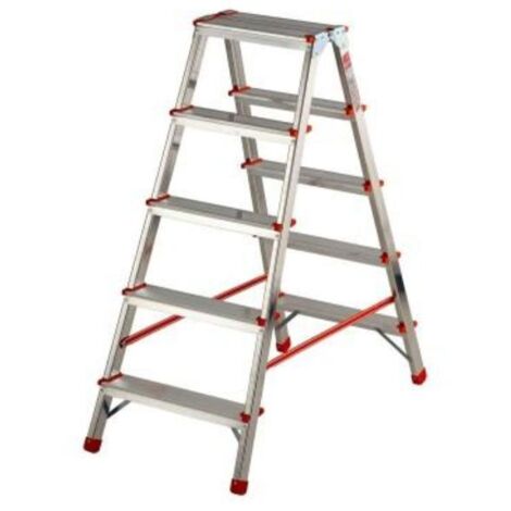 gierre-ba200-escalera de tijera de doble subida stylo (2 peldaños)