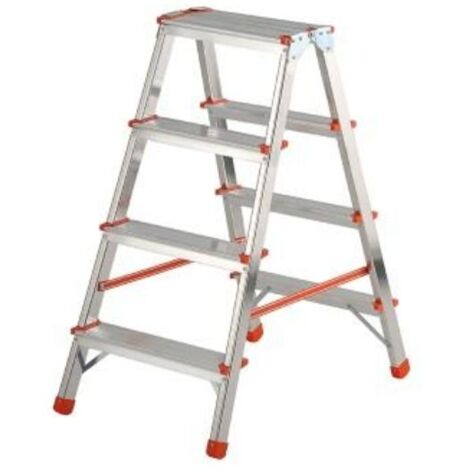 gierre-ba220-escalera de tijera de doble subida stylo (4 peldaños)