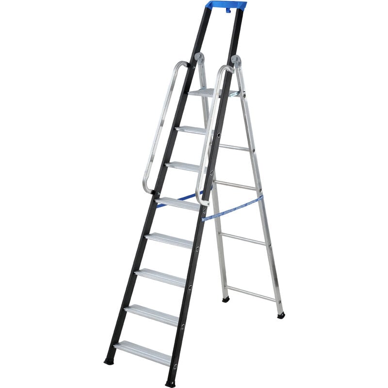 

GIERRE AL757 - Escalera profesional de aluminio de tijera Stabila Pro (8 peldaños)