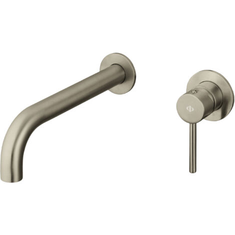 Gifro Empotrado de Lavabo  Modelo SIRIOEMPOTR-L  Fabricado en Latón  Monomando  Acabado en Niquel Pvd