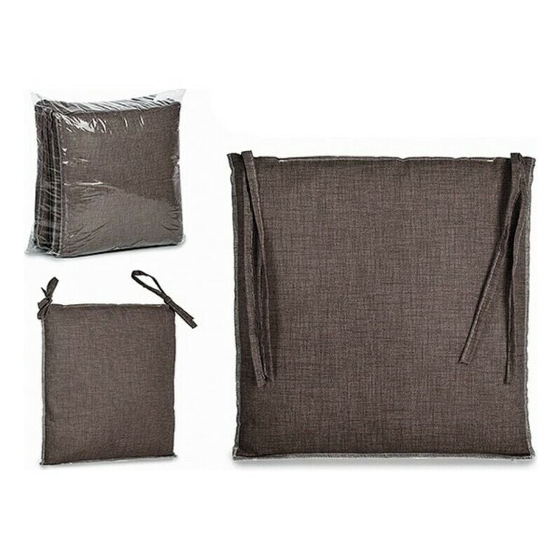 

Giftdecor - Gift Decor Cojín para sillas Gris Tela