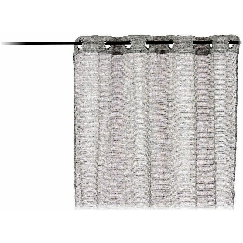 

Gift Decor Cortina Visillo Gris Poliéster (140 x 260 cm)