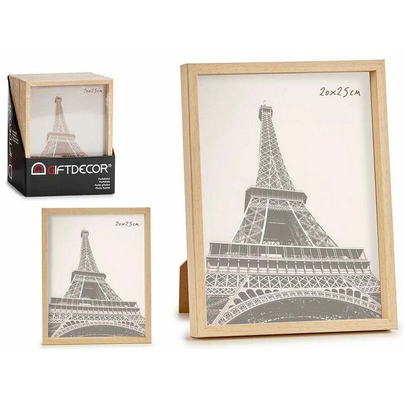 

Portafotos Marrón Plástico (21,7 X 2 X 26,7 Cm)