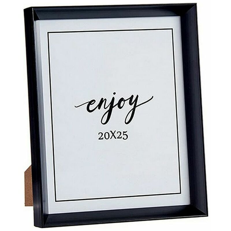 

Gift Decor Portafotos Negro Vidrio Plástico (22,2 x 3,5 x 27,3 cm)