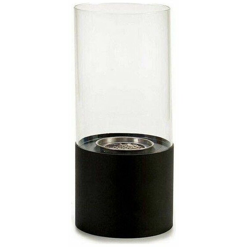 

Gift Decor Quemador Negro Metal Vidrio (12 x 26 x 12 cm)