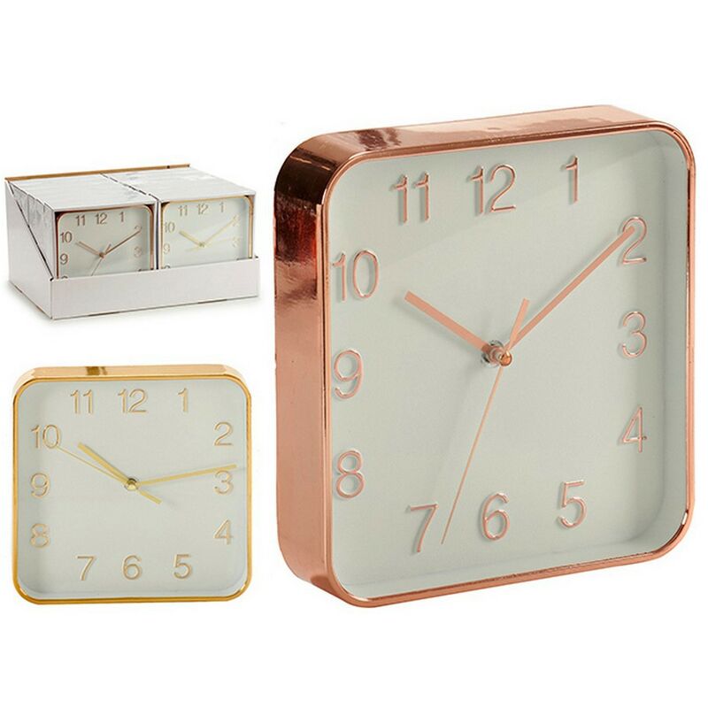 

Gift Decor Reloj de Pared Vidrio Plástico (19 x 3,5 x 19 cm)