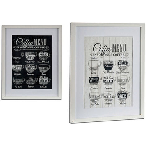 Gift Decor S3604763 Cuadro Madera, Café, 3 x 53 x 43 cm
