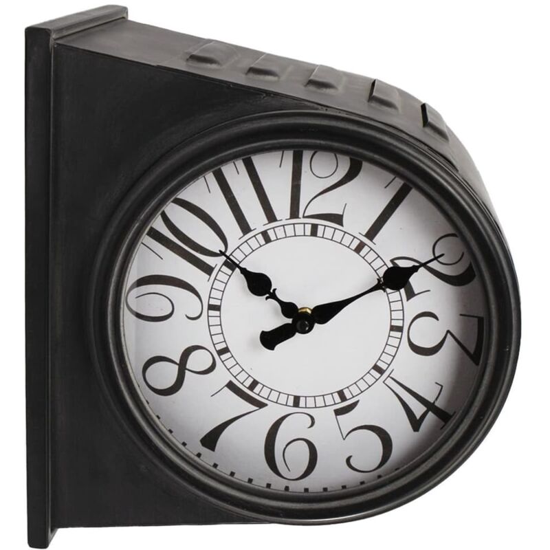 

Reloj de pared Glasgow metal oro viejo 28x21x31,5 cm - Multicolor - Gifts Amsterdam