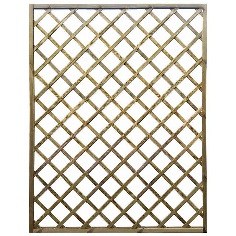 Grigliato In Legno Naturale Per Giardino 120x180 Cm Pircher