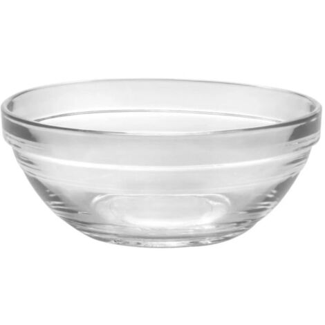 GIGOGNE transparente Salatschüssel 310 ml - 6er-Set